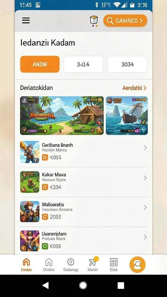 aceparty - Mini game seru yang bisa dimainkan bersama teman.