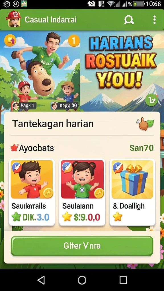 harum4d - Antarmuka yang mudah dinavigasi dan menarik.