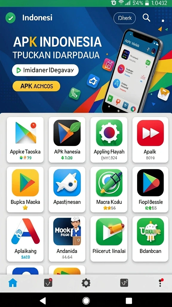 marina77 - Tampilan antarmuka yang intuitif dan menarik.