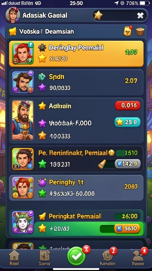 naga2000 - Sistem leaderboard yang memungkinkan persaingan sehat.