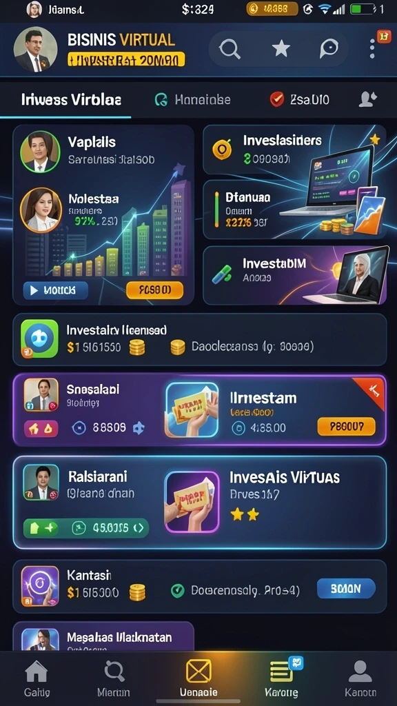 poros77 - Tampilan awal yang menarik dan intuitif.
