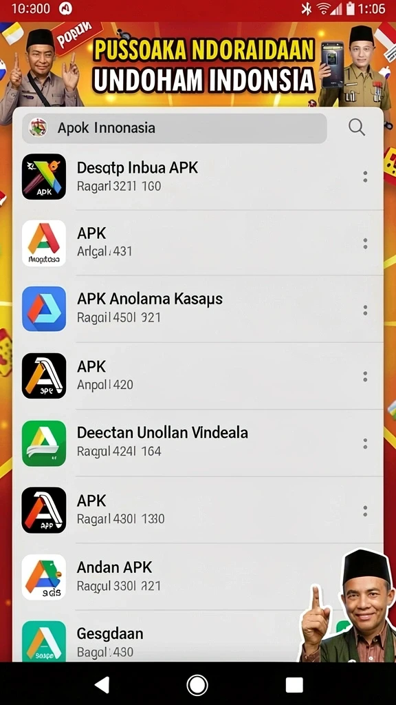remi101 - Tampilan antarmuka pengguna yang intuitif dan menawan.