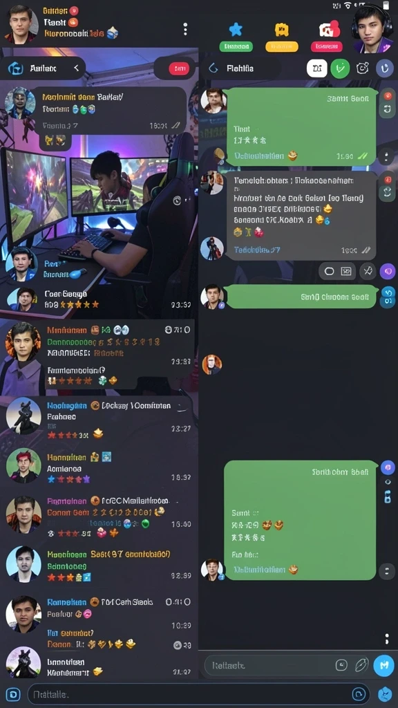 sinte4d - Tangkapan layar lingkungan yang indah dan penuh detail.