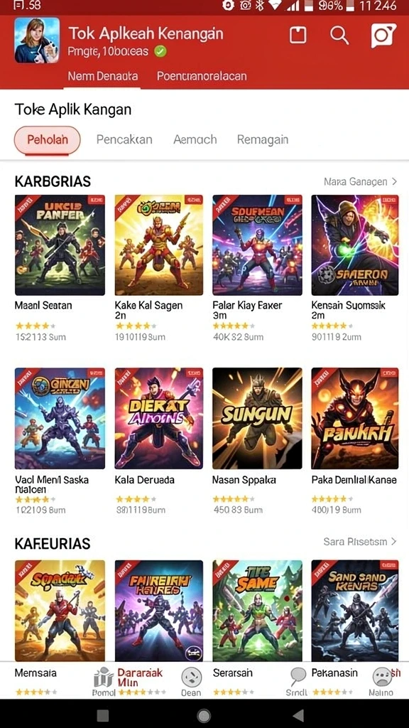 spingila - Desain level yang kaya akan detail dan variasi.