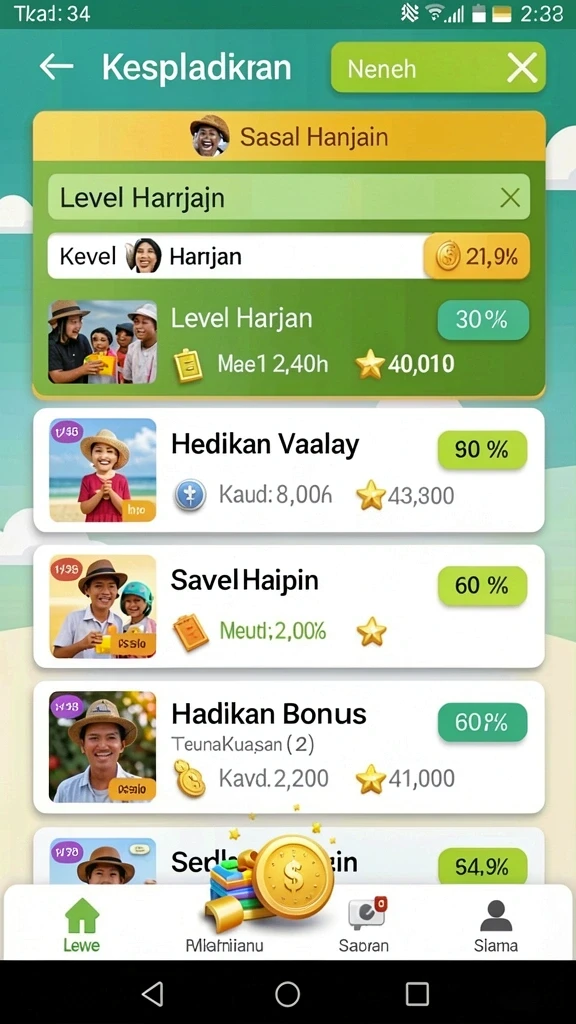 toto1000 - Tampilan antarmuka pengguna yang menarik.